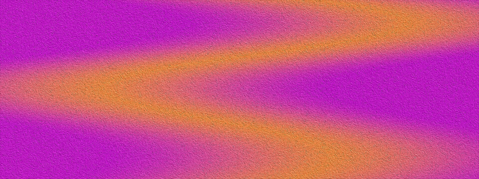 Purple Magenta Abstract Gradient Background with Orange Coral Glow Band - Vibrant Textured Wide Banner Backdrop