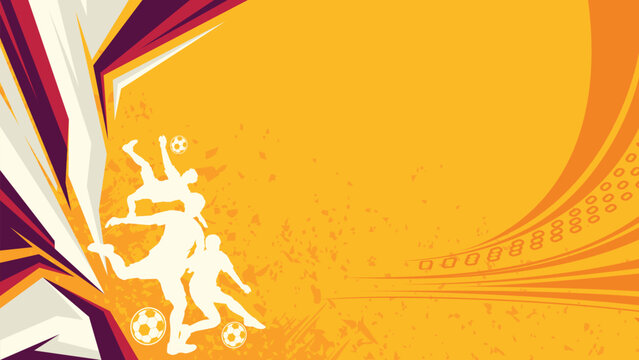 Football Background World Cup 2026 Vector