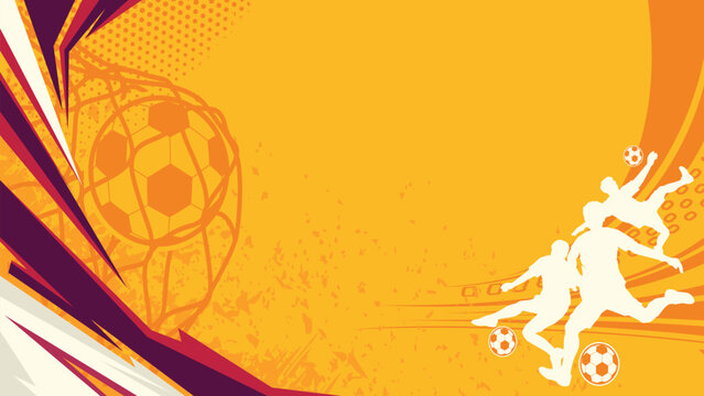 Football Background World Cup 2026 Vector