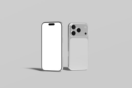 Smartphone Screen Blank Mockup