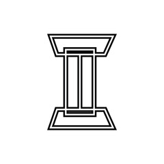 Fototapeta premium resistance band icon