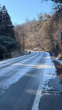road in winter
