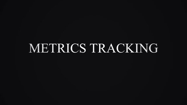 Campaign Management and A/B Testing Marketing Analytics Optimization Text Animation