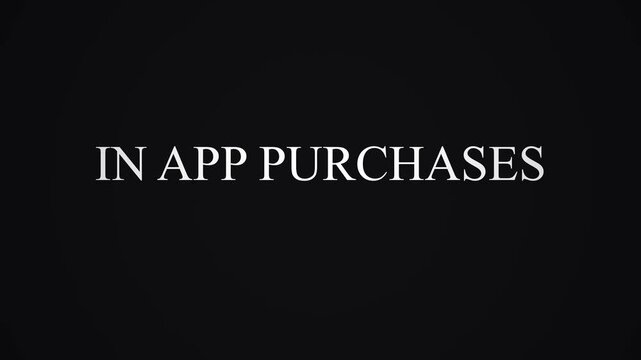 Mobile Marketing and App Promotion In App Purchases User Engagement Text Animation