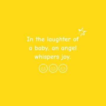 Angel quote Instagram post template