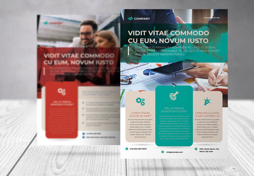 Business Corporate Company Flyer Design