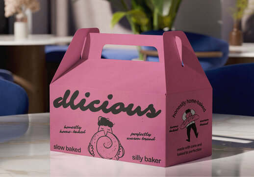 Bakery Packaging Mockup