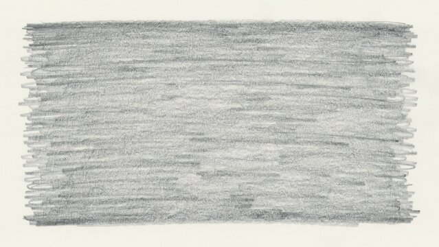 Rectangular graphite pencil scribble texture on off-white paper