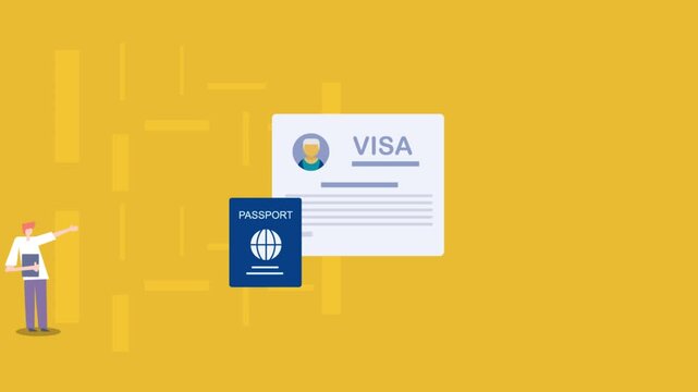 Visa document verification and approval. Travel permit and immgration.