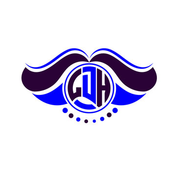 LDH letter logo creative design. LDH unique design