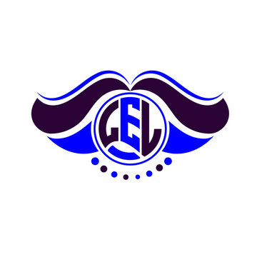 LEL letter logo creative design. LEL unique design