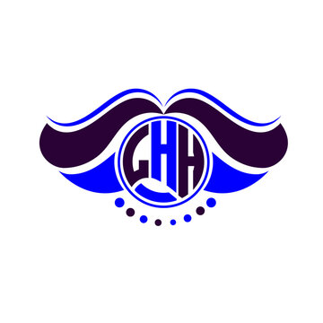 LHH letter logo creative design. LHH unique design