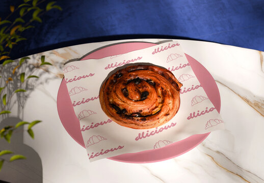 Bakery Paper Mockup
