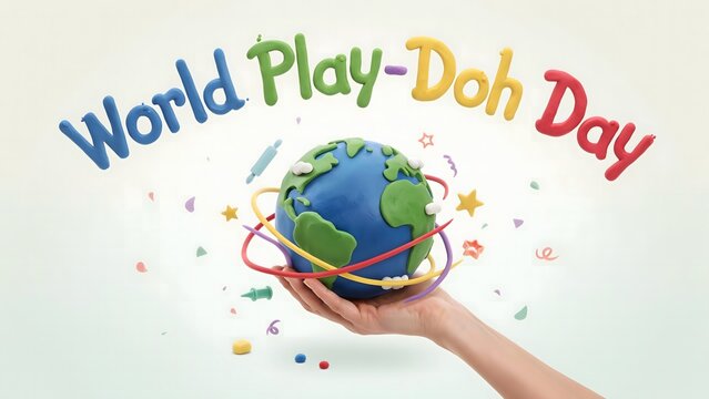 Celebrate World Play-Doh Day with creative activities, colorful modeling clay ideas, kids learning fun, and artistic inspiration for imagination and creativity development.