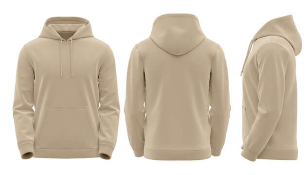 Casual Hoodie Mockup For Men CLO3D Realistic
