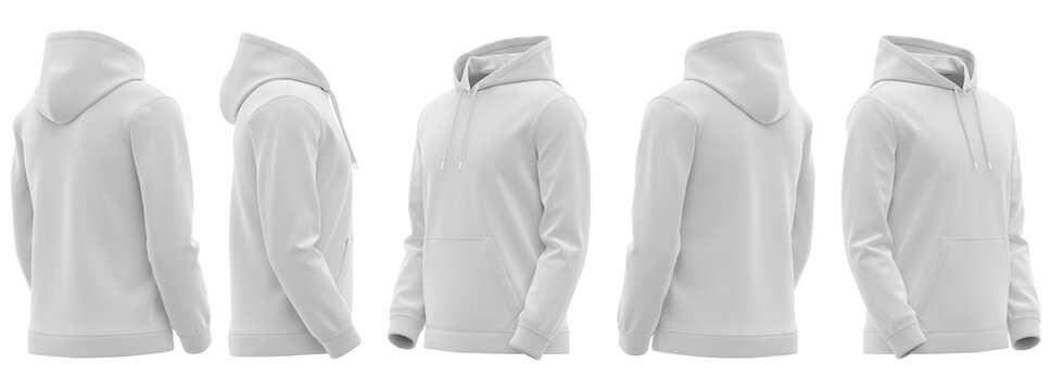 Hoodie Mockup For Men CLO3D Realistic