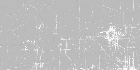 Fototapeta premium Minimalist gray concrete wall texture, distressed plaster surface, subtle scratches and stains, weathered industrial background, gray paper texture.