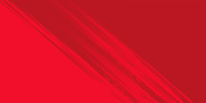 Abstract halftone dots in comic vector. rede background