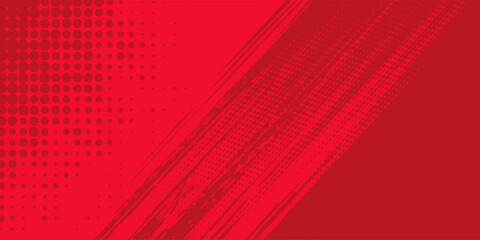Abstract red background with white paint splatter © Srijayanti