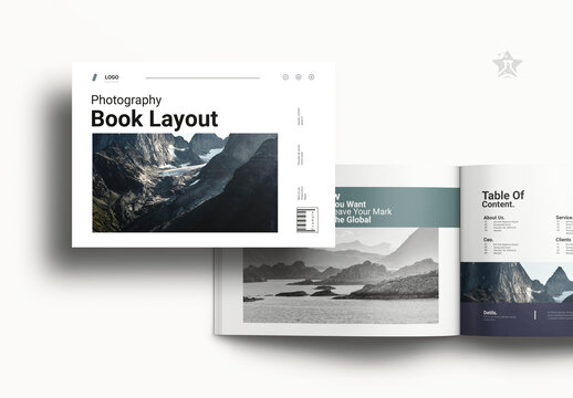 Photography Book Layout Landscape