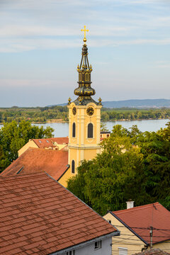 Cityscape of Zemun municipality of Belgrade, capital of Serbia