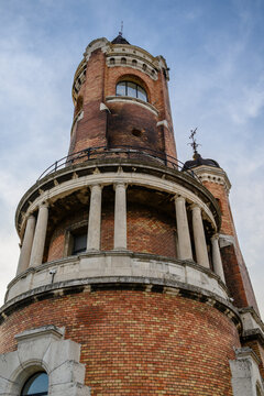 Old historic Gardos Millennium Tower in Zemun municipality of Belgrade, capital of Serbia