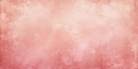 Fototapeta premium Abstract Pink Watercolor Grunge Background with Vintage Textured Wall Surface Aged Paint Pattern Retro Canvas Wallpaper Design and Rough Artistic Backdrop Texture