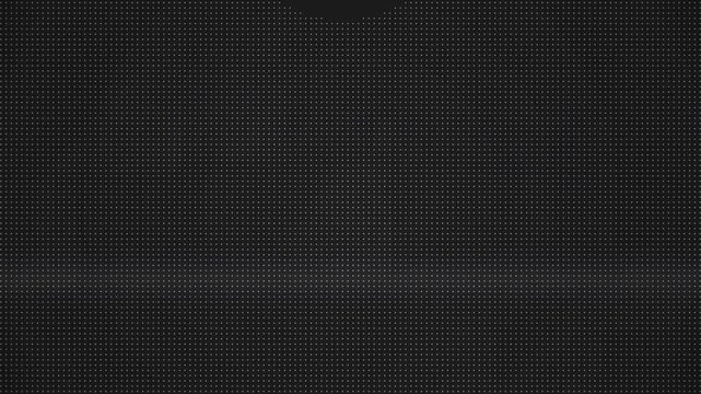 Abstract grid of small white dots on dark textured background, glitch effect, digital noise, technological background
