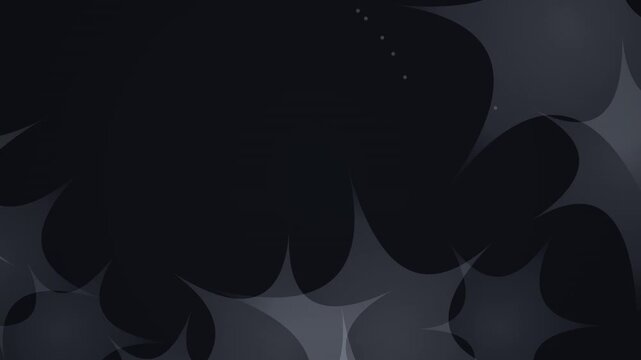 Abstract dark floral shapes, organic bloom design, subtle texture, atmospheric mood, subtle gradient and light effects