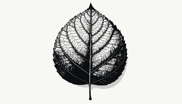 Detailed skeleton of a leaf.