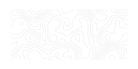 Abstract Layered White Paper Background with Geographic Contour Map Pattern and Flowing Terrain Wave Texture  © ALAMA