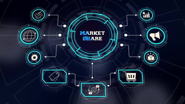 Market share optimization system mapping commercial demographic distribution zones for corporate market capturing