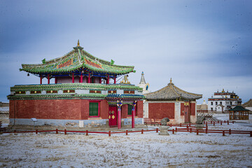 Obraz premium Erdenzuu Kloster in Uvurkhangai, Mongolia 