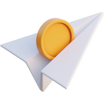 Money Transfer 3D Icon