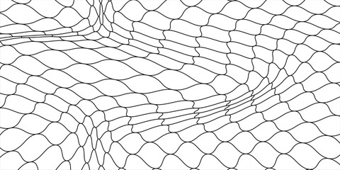 Mesh texture for fishing nets. Seamless pattern for sportswear or soccer goal, volleyball net, basketball hoop, hockey, athletics. Abstract net background for sports © Muaffa