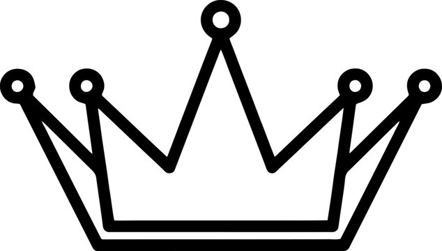 Crown icon symbol royal headband jewelry crown royalty monarch crest emblem tiara