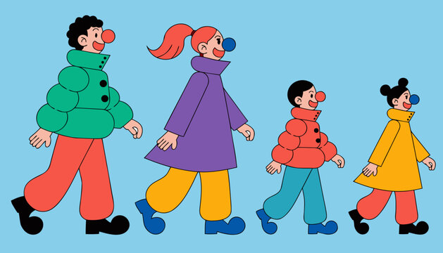 children playing with bubbles