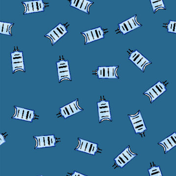 seamless pattern hydration iv fluid bag cartoon. electrolyte therapy, drip solution, medical hospital hydration iv fluid bag sign vector