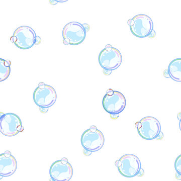 pattern transparent soap bubbles cartoon. water abstract, ball sphere, air circle transparent soap bubbles sign vector