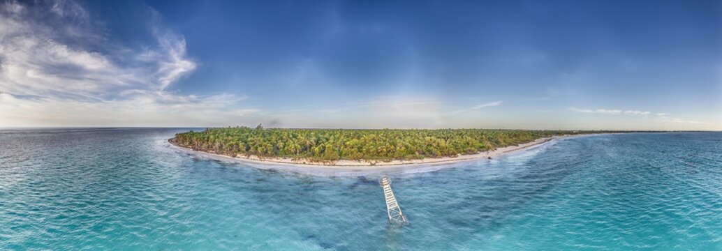Caribbean Coast Near Playa Maroma Riviera Maya Mexico