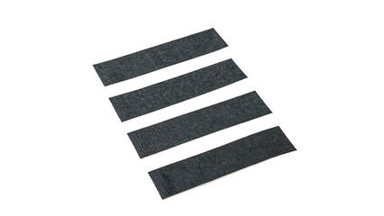 Black zebra crosswalk lines pedestrian road safety sign icon isolated on transparent background © novator-png