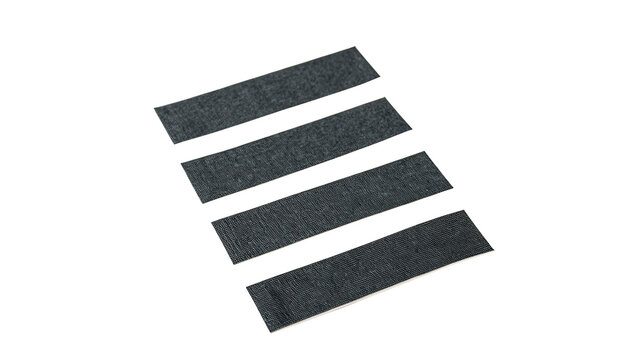 Black zebra crosswalk lines pedestrian road safety sign icon isolated on transparent background