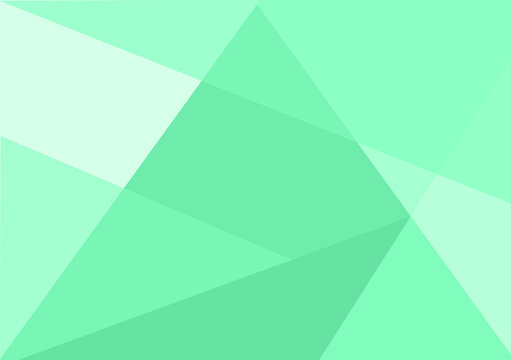 Green geometric shapes pattern background wallpaper for use with design layouts