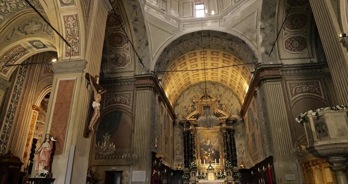 Cathedral of Our Lady of the Assumption of Ajaccio,  Ajaccio, Corse du Sud department, Corsica, France.