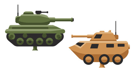 Modern Military Tanks and Armored Vehicle, War Machines, Army Vehicles © Diplomat