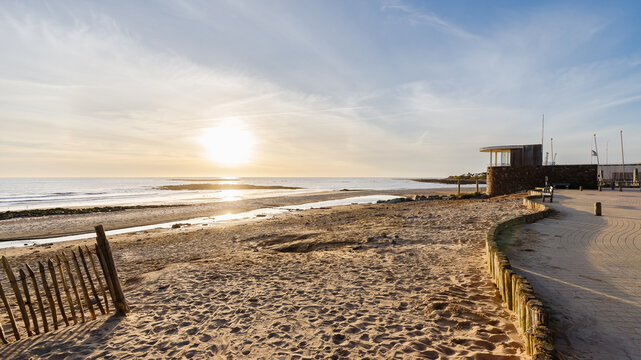 Normandeliere Beach, Bretignolles sur mer, Vendee, France