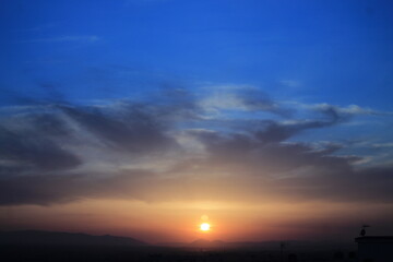 Obraz premium atardecer