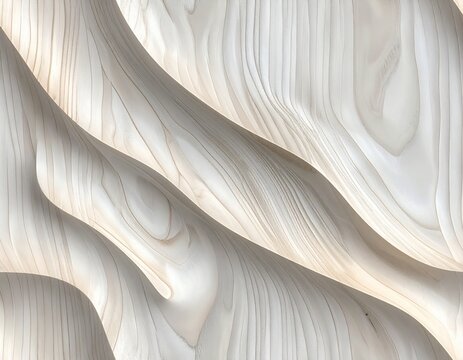 Japanese paulownia kiri wood grain close-up, fine straight silver-grey lines, premium texture