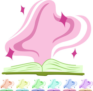 transmutation alchemy book cartoon. philosopher s stone, elixir gold, sulfur salt transmutation alchemy book sign vector