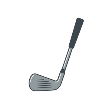 Golf Club Icon - Modern Flat Design Vector Illustration